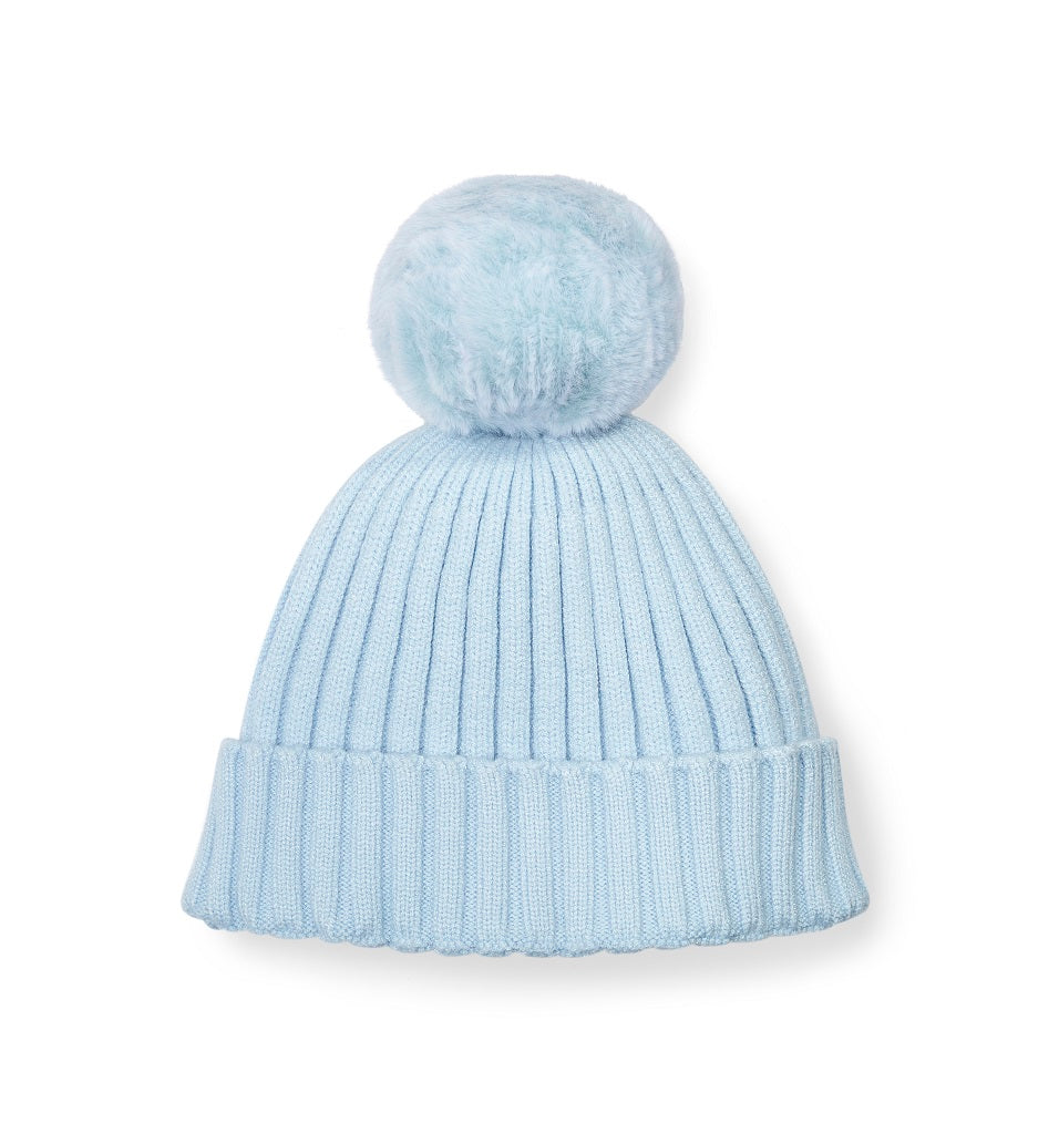 MITCH & SON Boys Knitted Hat Sky Blue MITCH & SON Boys Knitted Hat Sky Blue