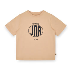 MITCH & SON Boys Logo T-Shirt Beige