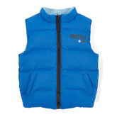 MITCH & SON Winter Chevron. The Wesley gilet features a reversible design with two contrasting looks