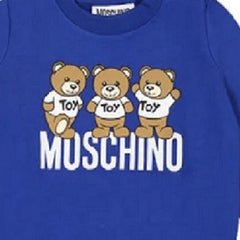 Baby Moschino Teddy Friends Set Surf Blue