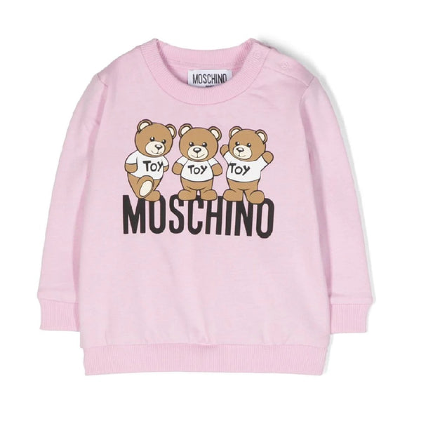 Baby Moschino Teddy Friends Set Pink