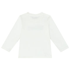 Baby Moschino Long Sleeved T-Shirt White
