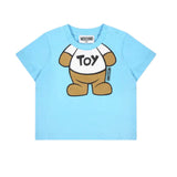 Moschino Baby Toy T-Shirt. Crystal Blue