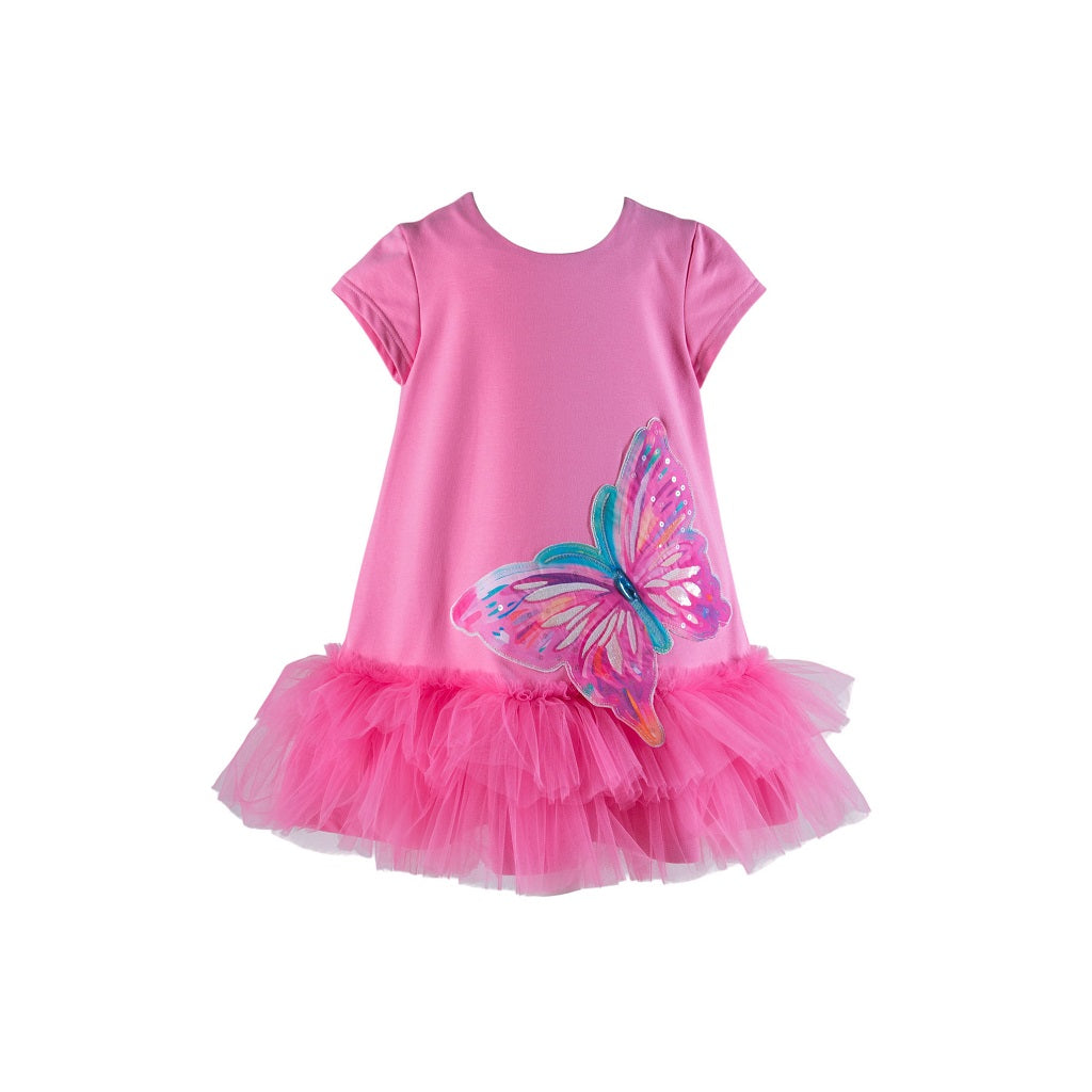 DAGA Pink Paradise Butterfly Dress DAGA Pink Paradise Butterfly Dress