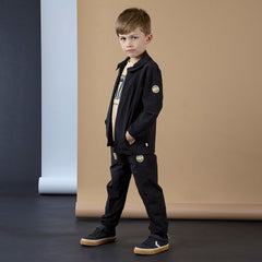 MITCH & SON Boys Nylon Jacket Black