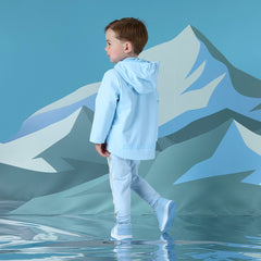 MITCH & SON Boys Raincoat Sky Blue