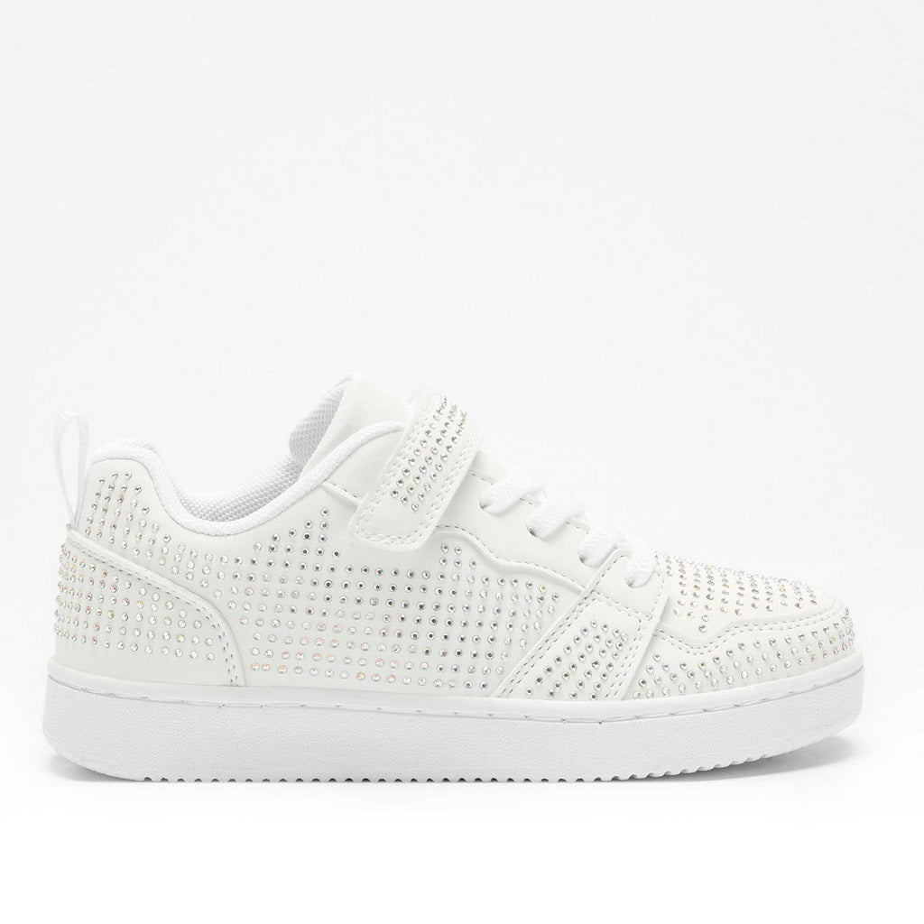 MISS LK Grace Diamante Trainers White MISS LK Grace Diamante Trainers White