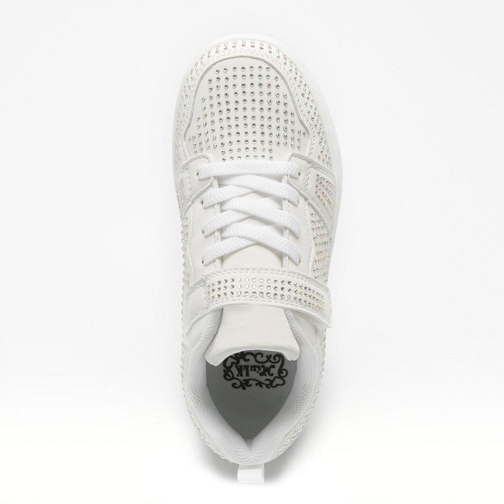 MISS LK Grace Diamante Trainers White MISS LK Grace Diamante Trainers White