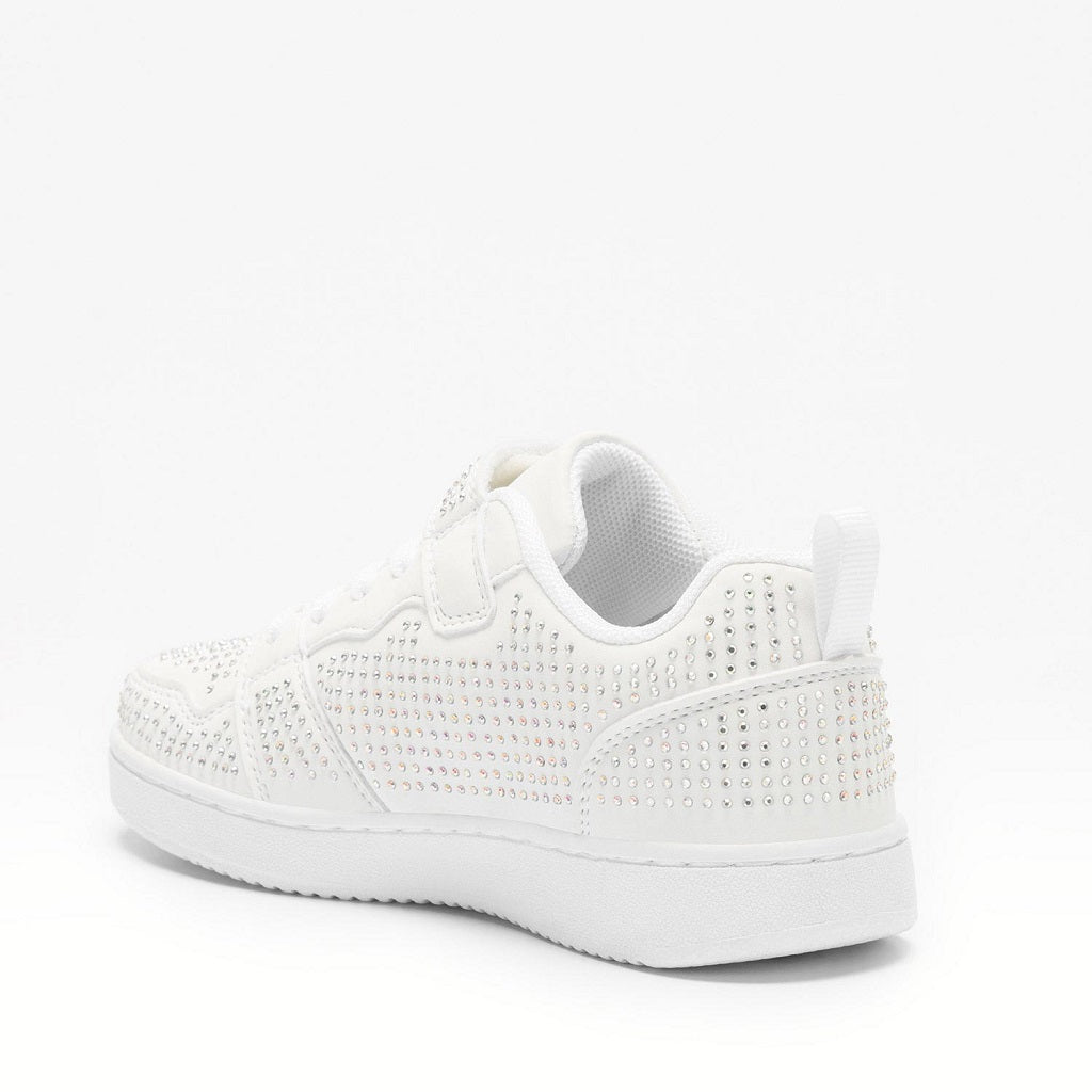 MISS LK Grace Diamante Trainers White MISS LK Grace Diamante Trainers White