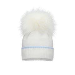 Pom Pom Envy Alfie White Hat