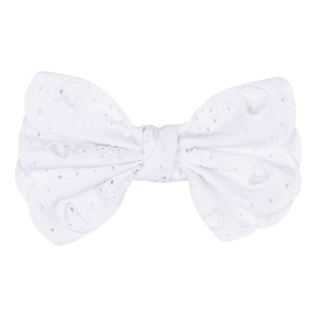 ADee Levi Broderie Anglaise Bow Hairclip