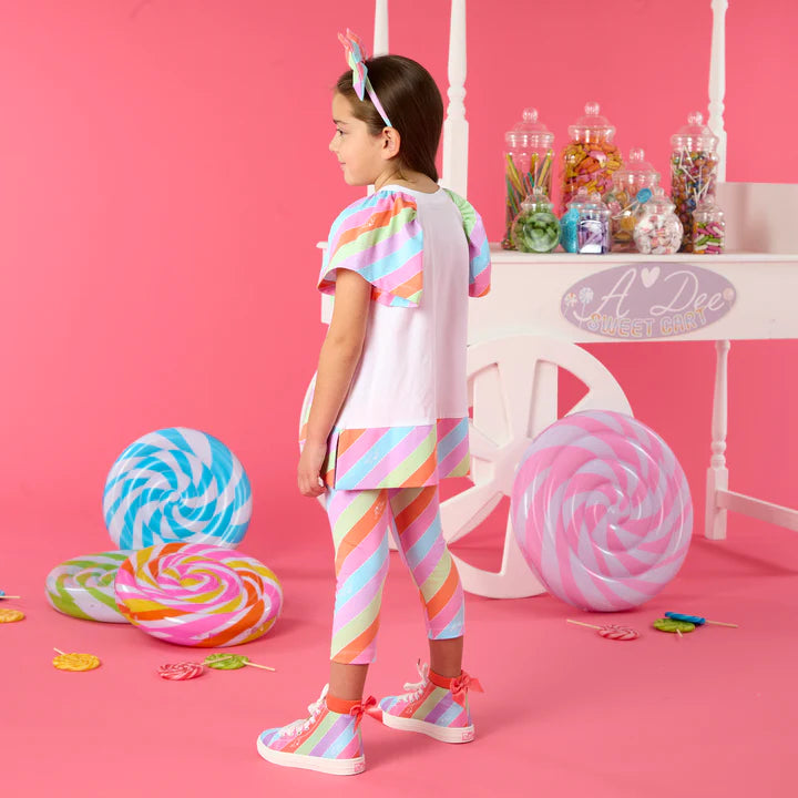 ADEE Eva Stripe Lollipop Legging Set ADEE Eva Stripe Lollipop Legging Set