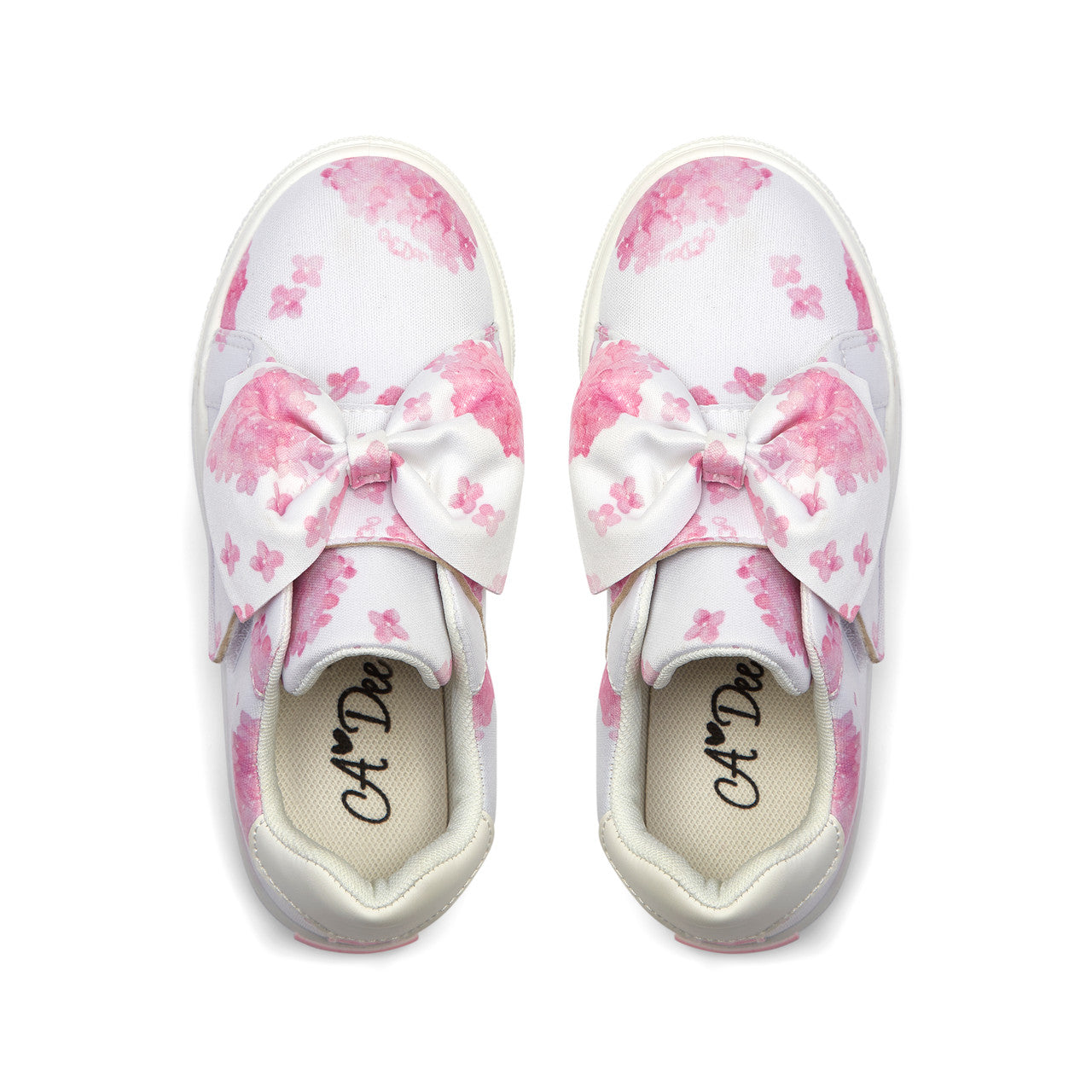 ADEE Bowie Hydrangea Print Bow Trainer ADEE Bowie Hydrangea Print Bow Trainer