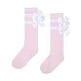ADEE RHEA Knee High Socks with bows