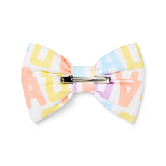 ADEE SAMI Initial Print Hair Bow Clip