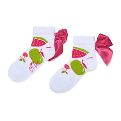ADEE Tutti Frutti Print Ankle Socks