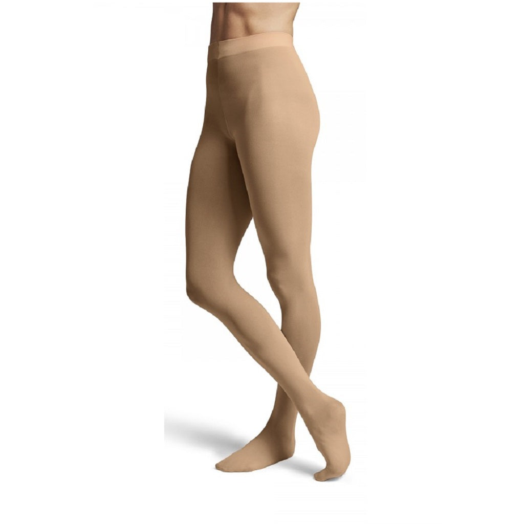 BLOCH Girls Footed Dance Tights Tan