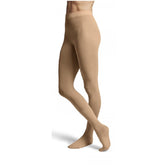 BLOCH Girls Footed Dance Tights Tan