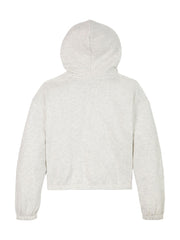 HILFIGER JNR Girls Sequin Flag Hoodie Snow