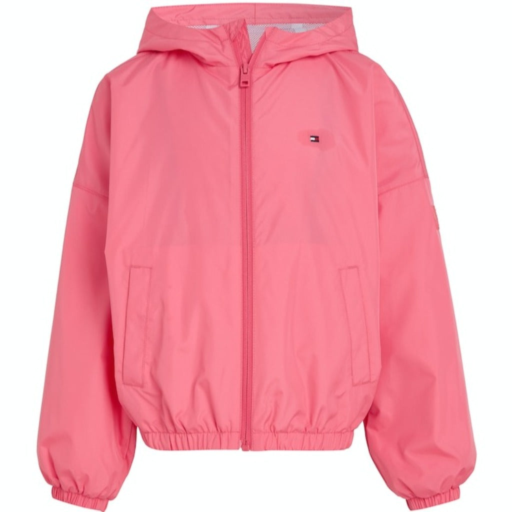 Tommy Hilfiger Essential Lightweight Jacket  Glamour Pink Tommy Hilfiger Essential Lightweight Jacket  Glamour Pink