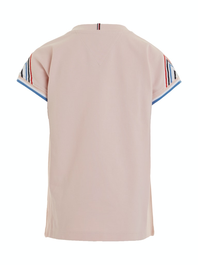 TOMMY HILFIGER Shoulder Stripe T-Shirt TOMMY HILFIGER Shoulder Stripe T-Shirt