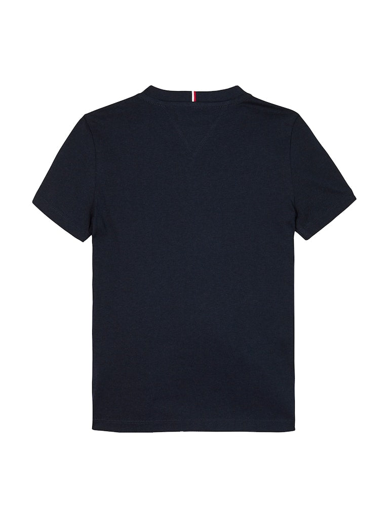 TOMMY FLAG HILFIGER T-Shirt Navy TOMMY FLAG HILFIGER T-Shirt Navy