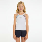 ommy Hilfiger Girls 1985 track logo ribbed tank top