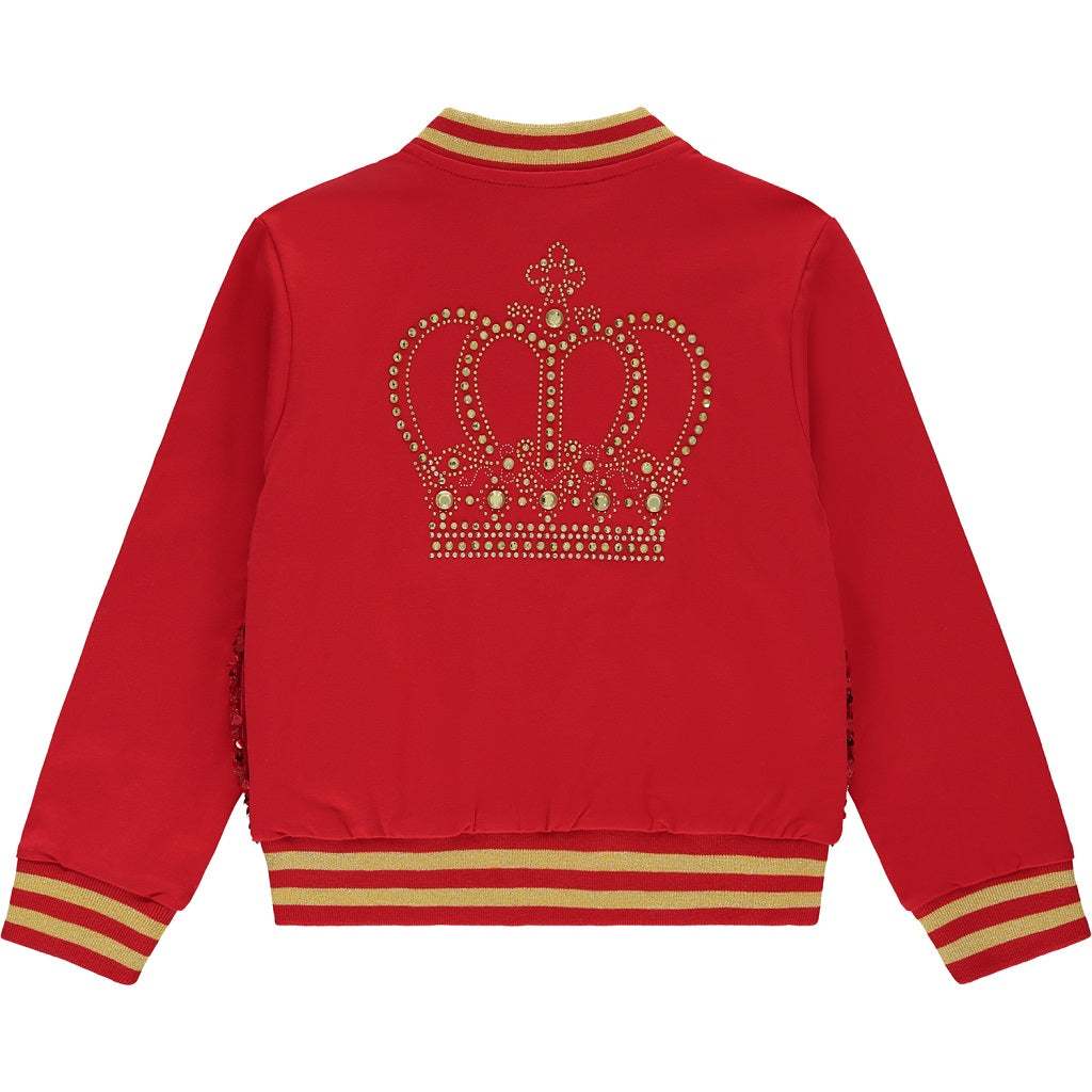ADEE Queen Sequin Bomber Jacket ADEE Queen Sequin Bomber Jacket
