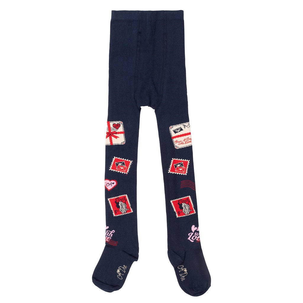 ADEE Remi Envelope Print Tights ADEE Remi Envelope Print Tights