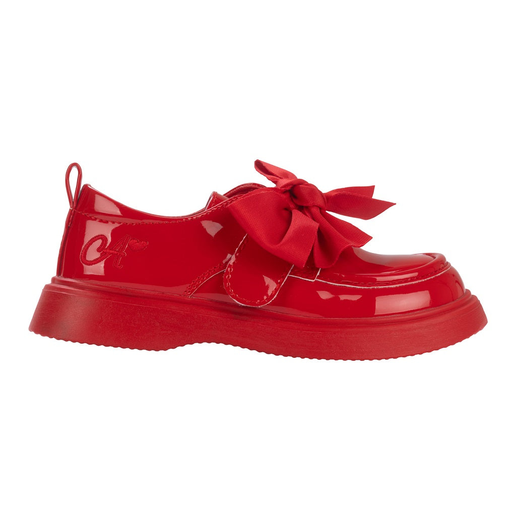 ADEE Mary Bow Shoe Red ADEE Mary Bow Shoe Red
