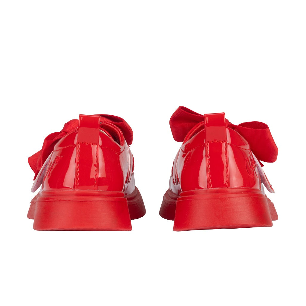 ADEE Mary Bow Shoe Red ADEE Mary Bow Shoe Red