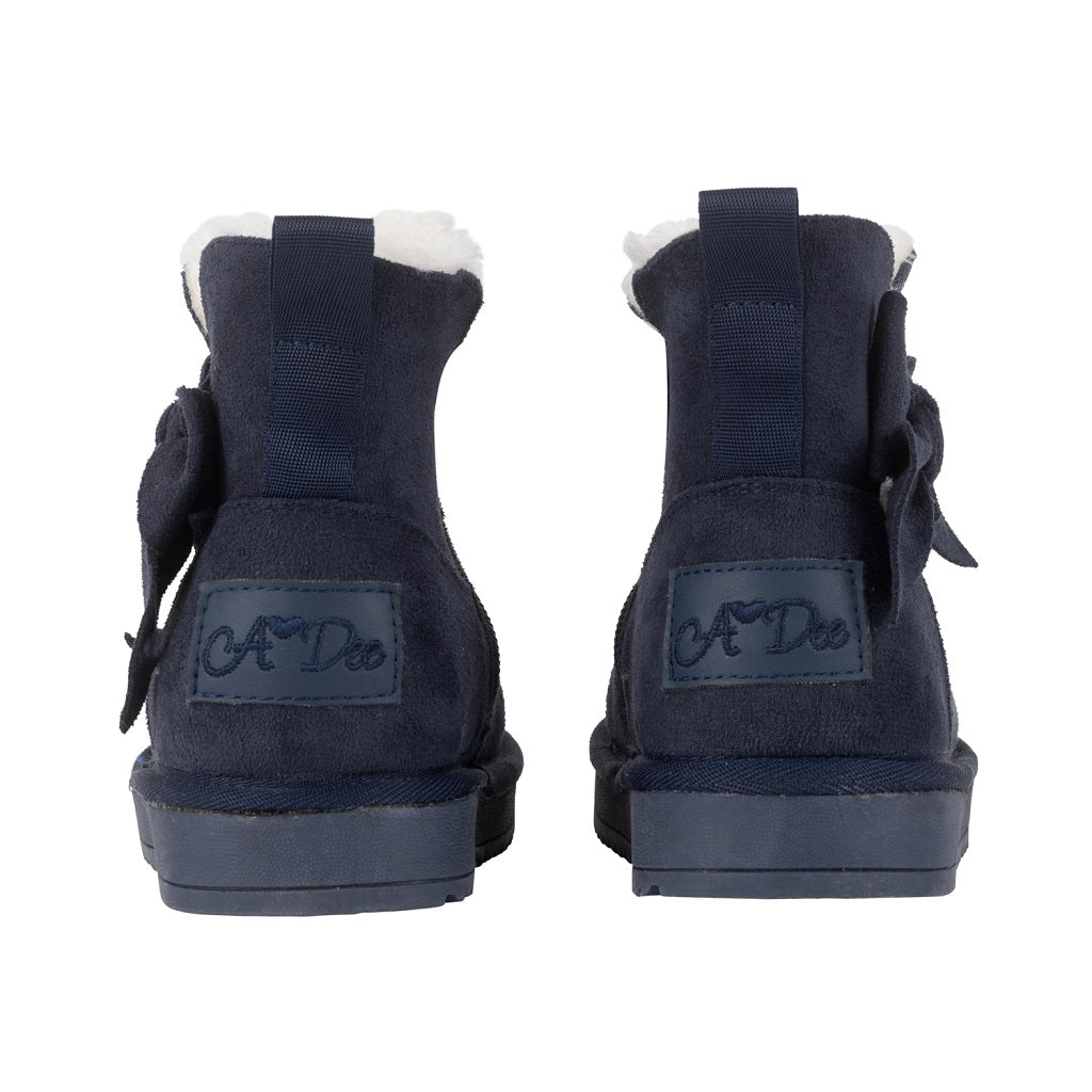 ADEE Bowtiful Bow Ugg Boots Navy ADEE Bowtiful Bow Ugg Boots Navy