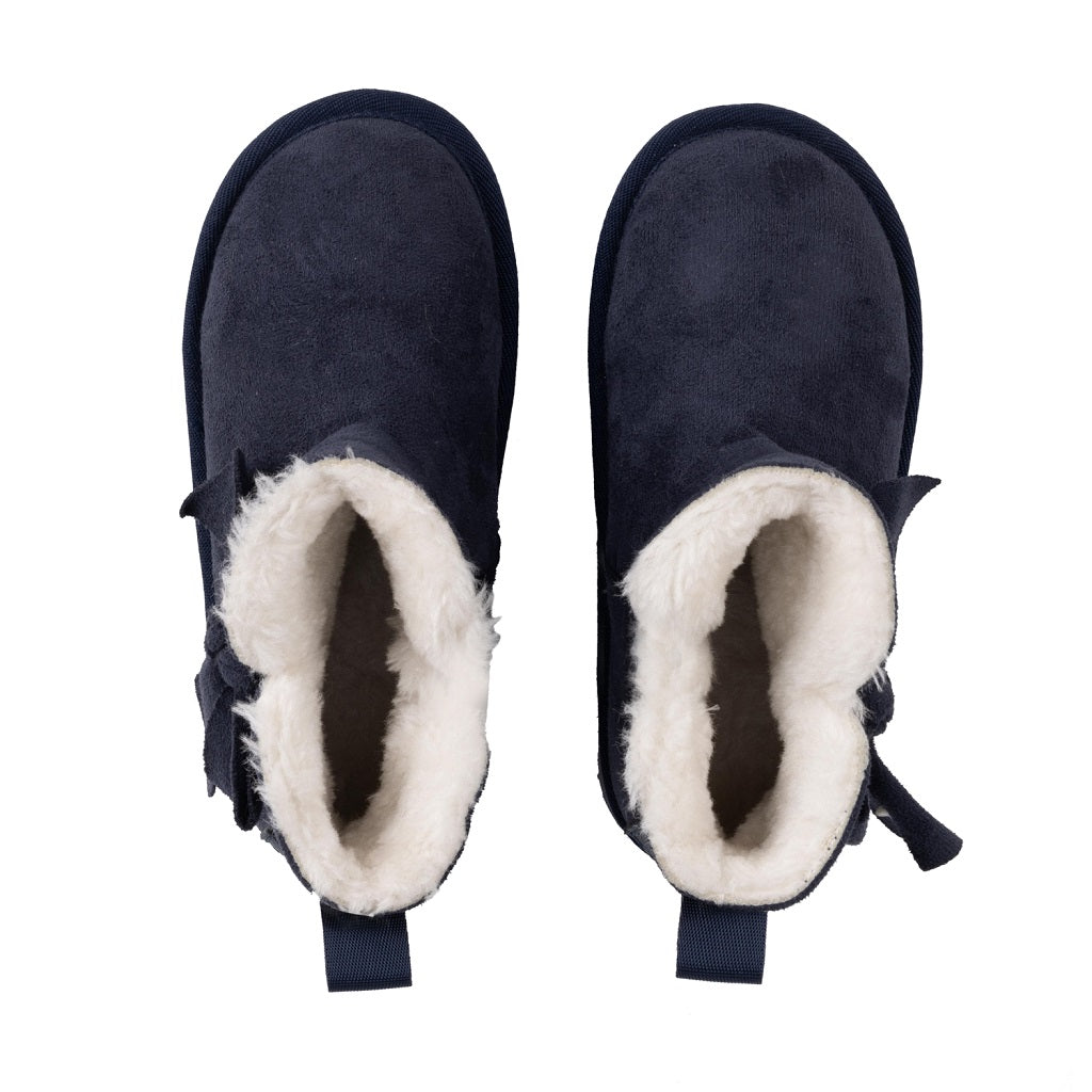 ADEE Bowtiful Bow Ugg Boots Navy ADEE Bowtiful Bow Ugg Boots Navy