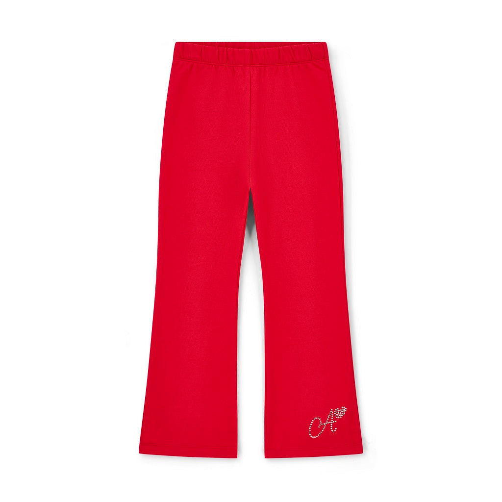 ADEE Luna Bow Flare Tracksuit Red ADEE Luna Bow Flare Tracksuit Red