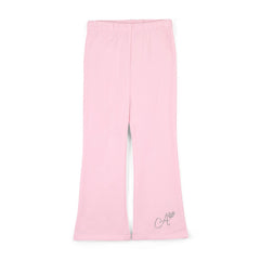 ADEE Luna Bow Flare Tracksuit Pink
