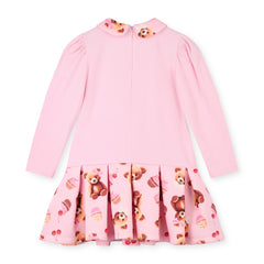 ADEE Meadow Bear Print Mix Dress