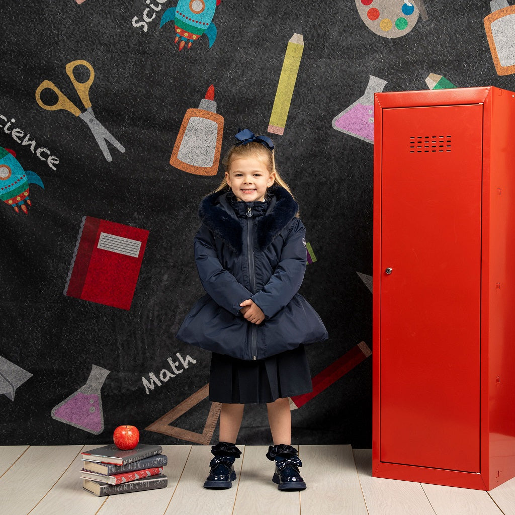 ADEE BTS Amie Short Jacket Navy ADEE BTS Amie Short Jacket Navy