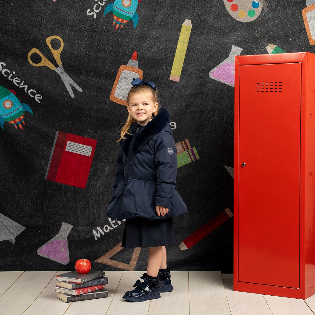 ADEE BTS Amie Short Jacket Navy ADEE BTS Amie Short Jacket Navy