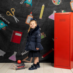 ADEE BTS Amie Short Jacket Navy