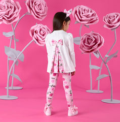 ADEE AYLA Rose Print Insert Leggings Set