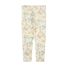 ADEE BLAKE Bow Print Peplum Leggings Set