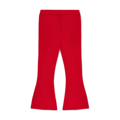 The Amara Set features a sweatshirt with a beautiful bow collar and sparkling A*Dee diamante branding, paired with matching flares finished with a classic diamante “A” on one leg. Red