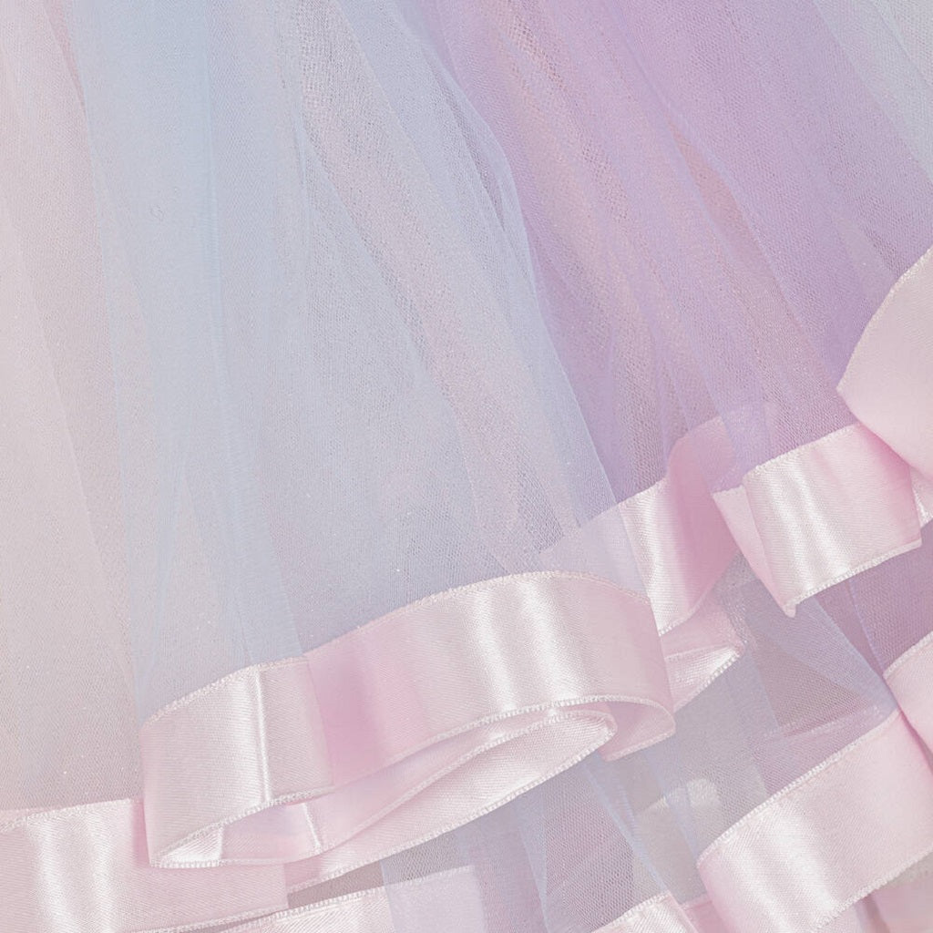 Tulle Diamante Dress with Headband Tulle Diamante Dress with Headband