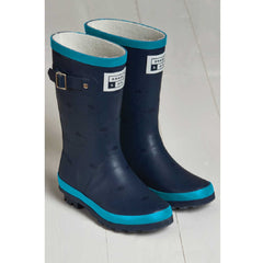 G&A Older Kids Wellington Boots Navy