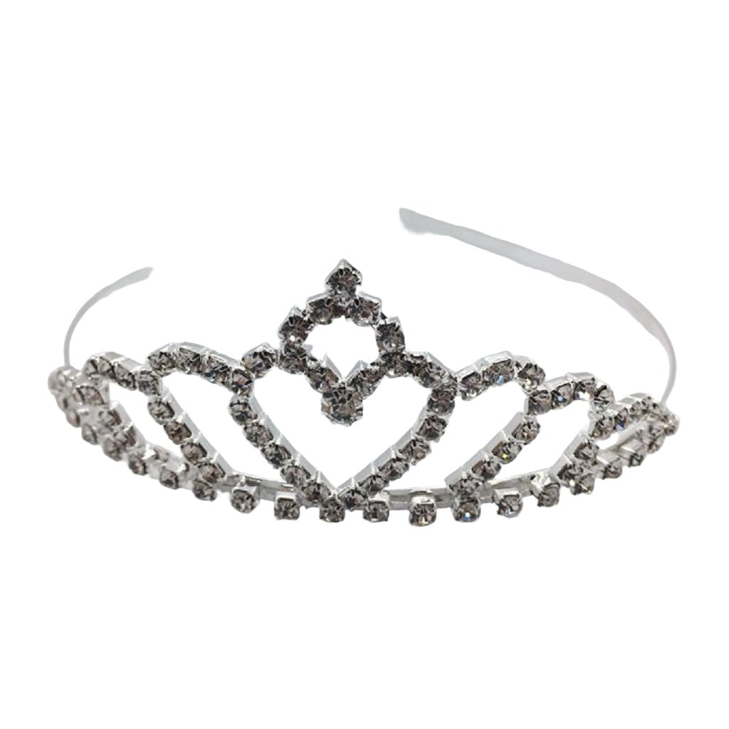 Silver Diamante Tiara