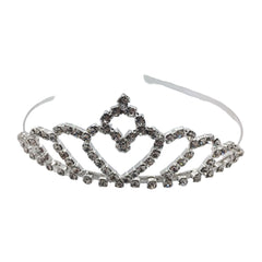Silver Diamante Tiara