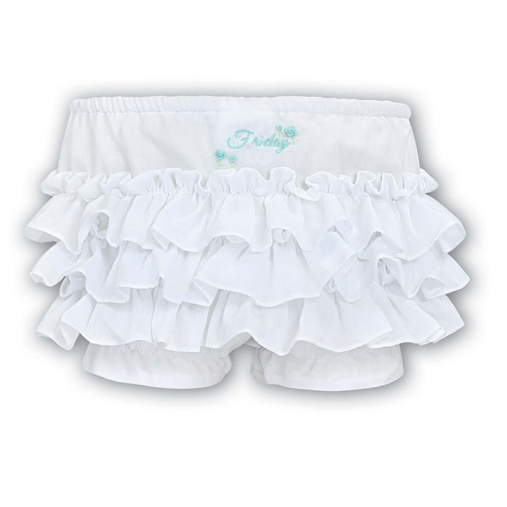 Sarah louise frilly pants hot sale