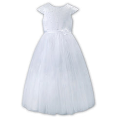 Sarah Louise 090060R Ankle Length Dress White - Kizzies