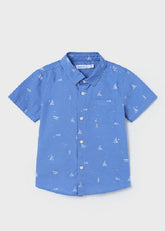 Baby Boys Print Shirt Atlantic