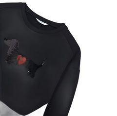 Girls JNR Jumper Black